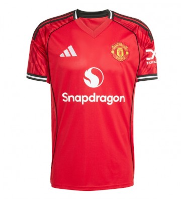 Manchester United Hemmatröja 2025-26 Kortärmad